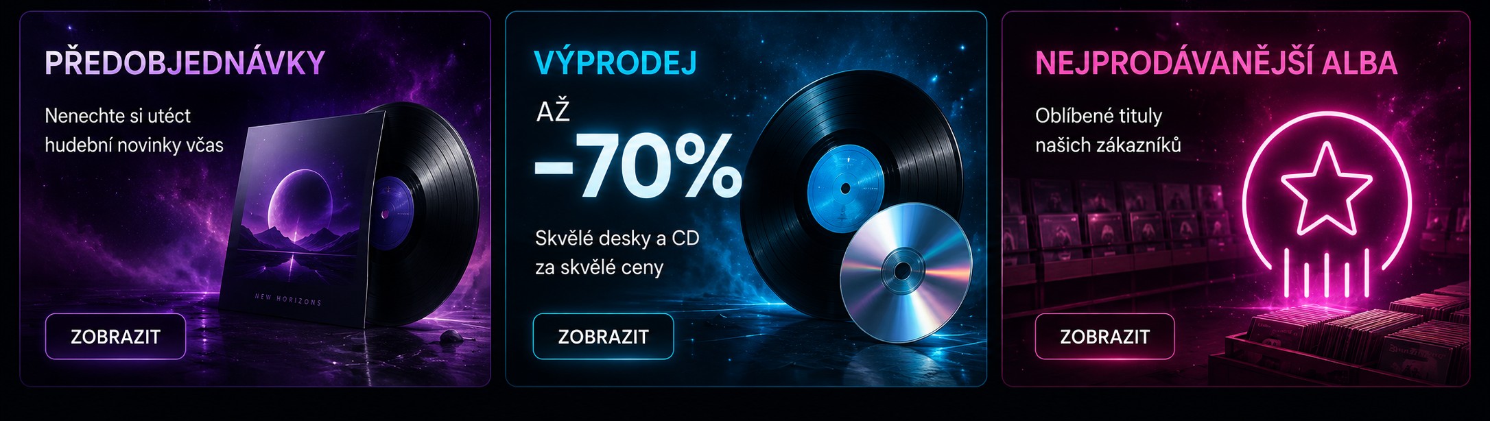 Předobjednávky, Výprodej, Nejprodávanější alba